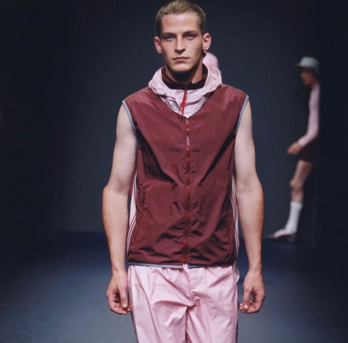 [52] SS2000 프라다 스포츠 파이핑 자켓 SGV246 상품이미지9