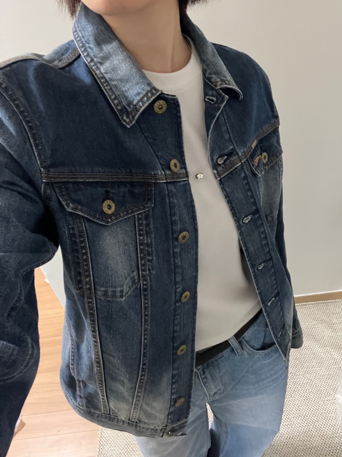 디젤 트러커 데님 자켓 청자켓 M 상품이미지1