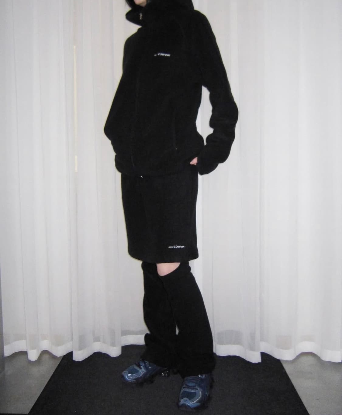 구해요) 지초이 24-006 플리스 후드집업 상품이미지1