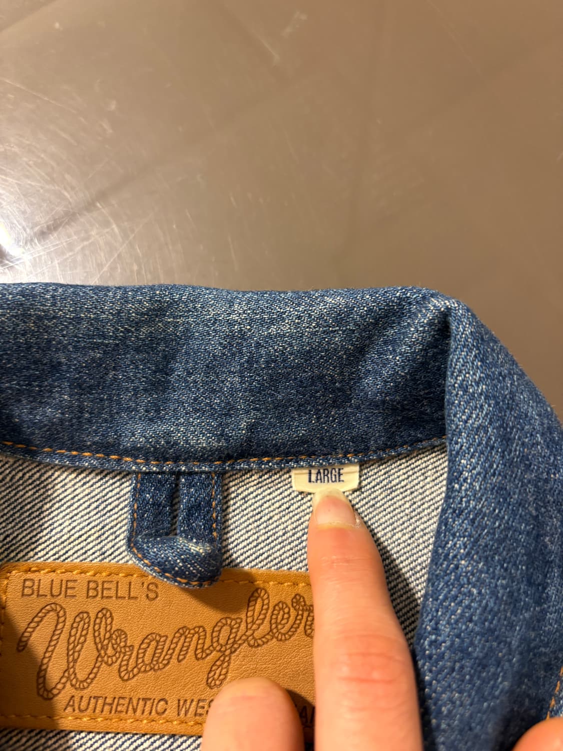 랭글러 블루벨 데님자켓 상품이미지7