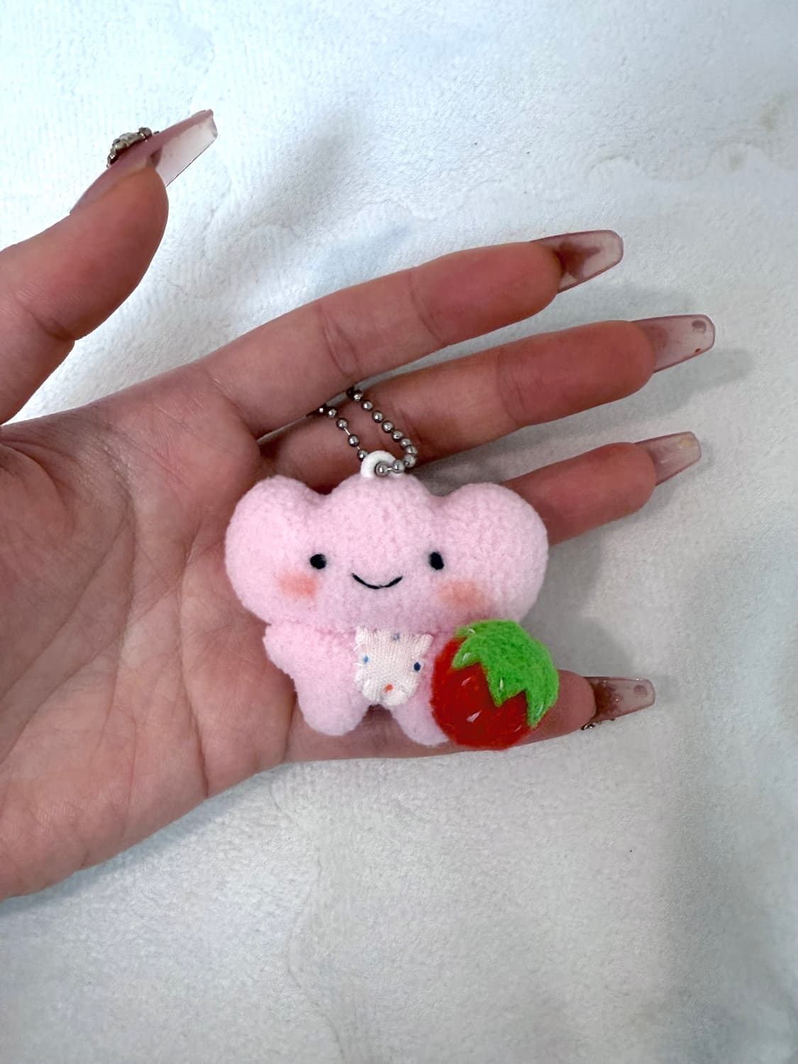 딸기 코게빵 미니 인형 키링 상품이미지2