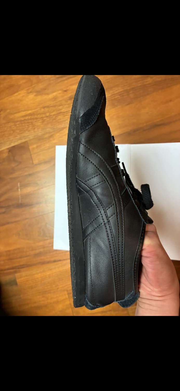 오니츠카타이거 멕시코66 올블랙 265사이즈 상품이미지7