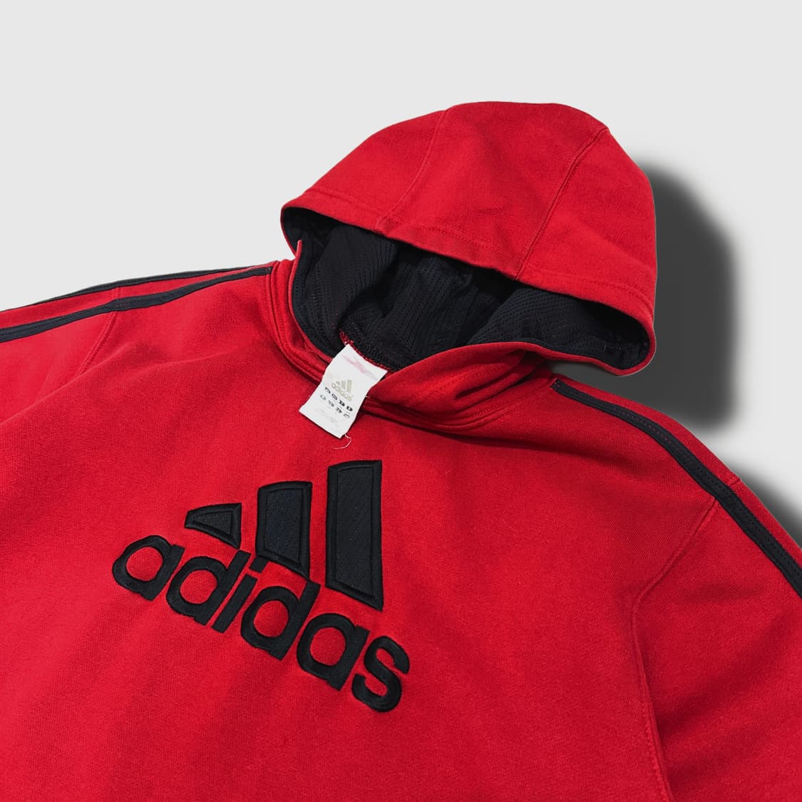 Adidas 아디다스 빅로고 삼선 올드스쿨 후드티 상품이미지4