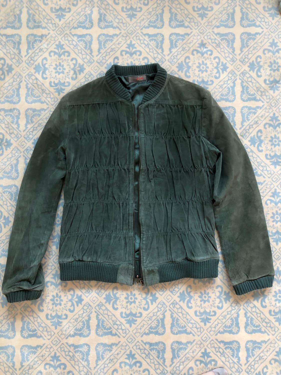 scylla pigskin leather zip jk 상품이미지1