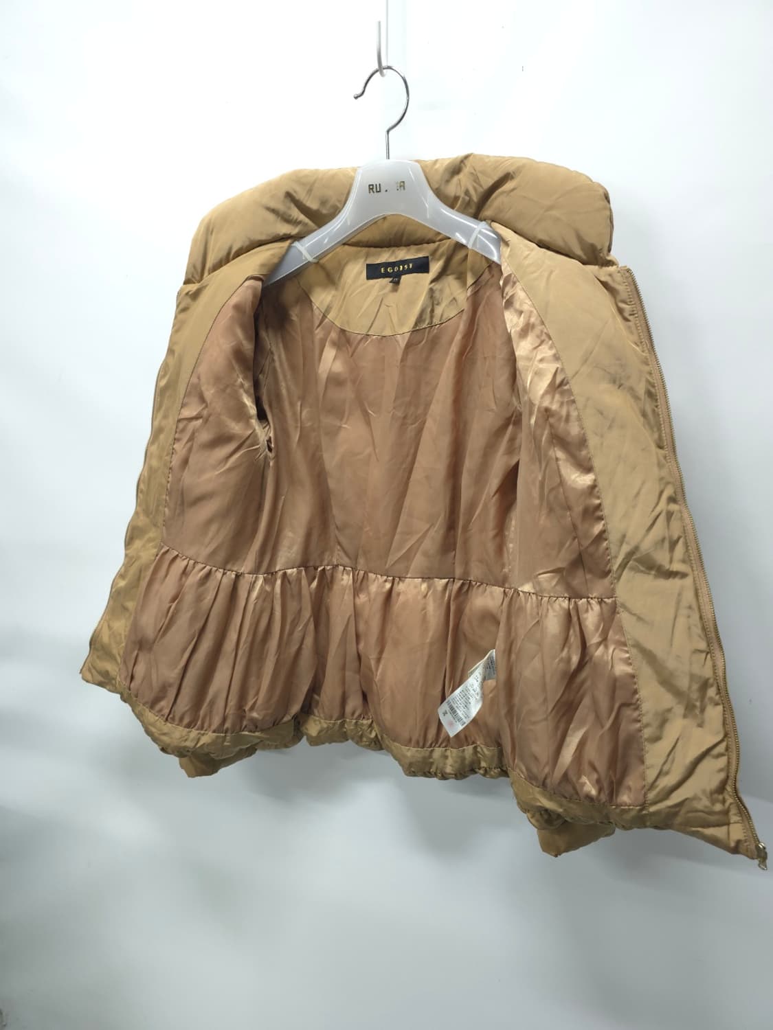 에고이스트 여성 셔링포인트 오리털 숏패딩 상품이미지3