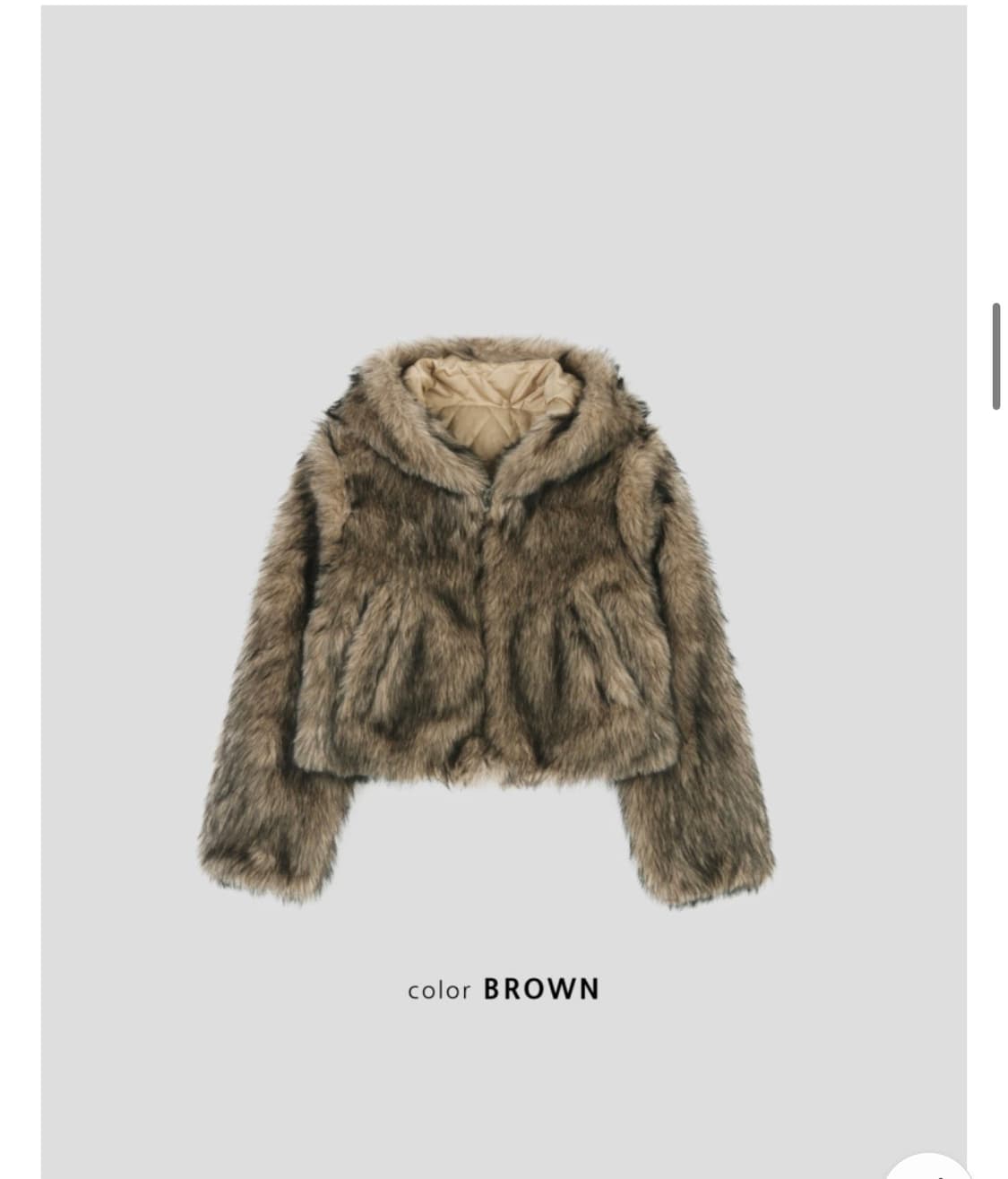 후드 퍼자켓 (상태s) 상품이미지3