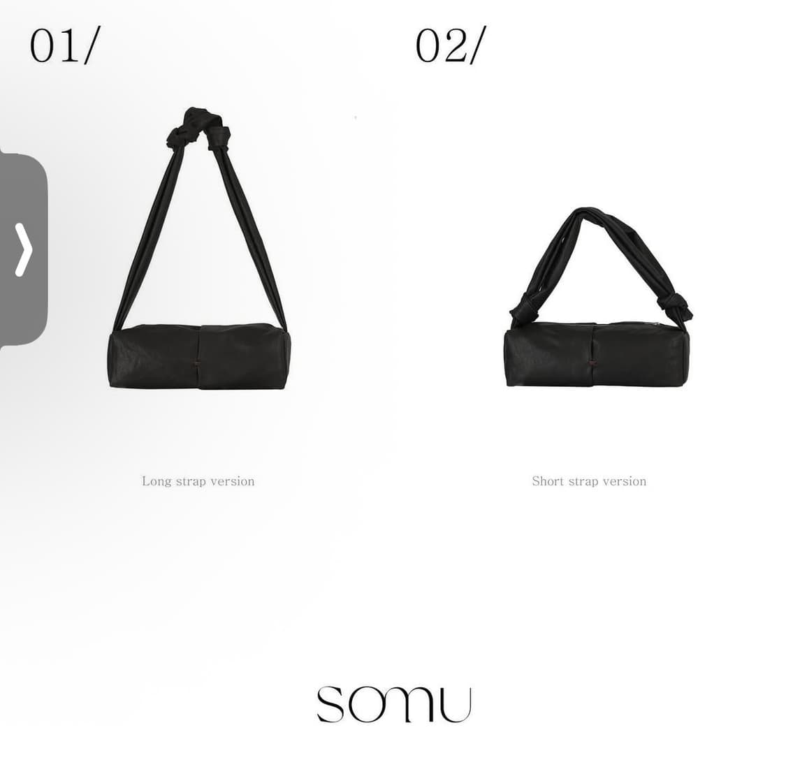 SOMU POST BAG 포스트백 블랙 상품이미지3