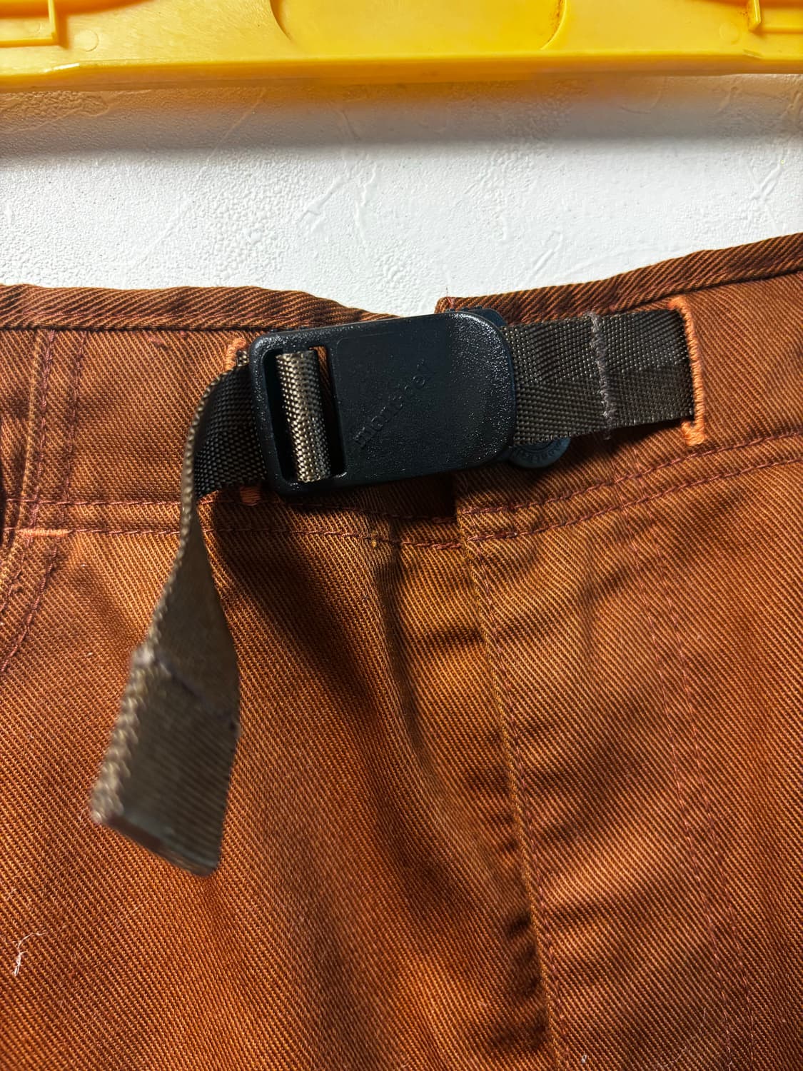 몽벨 재팬 브라운 코어스펀 스커트 상품이미지4