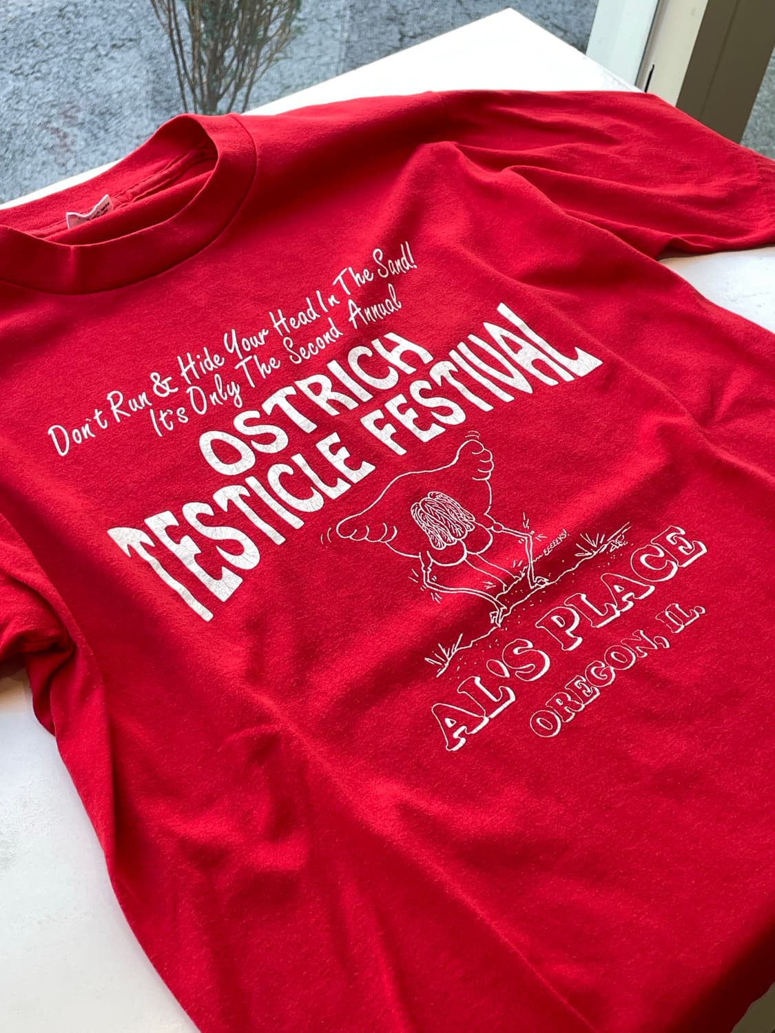 80’s "Ostrich Testicle Festival” T-shirt 상품이미지8