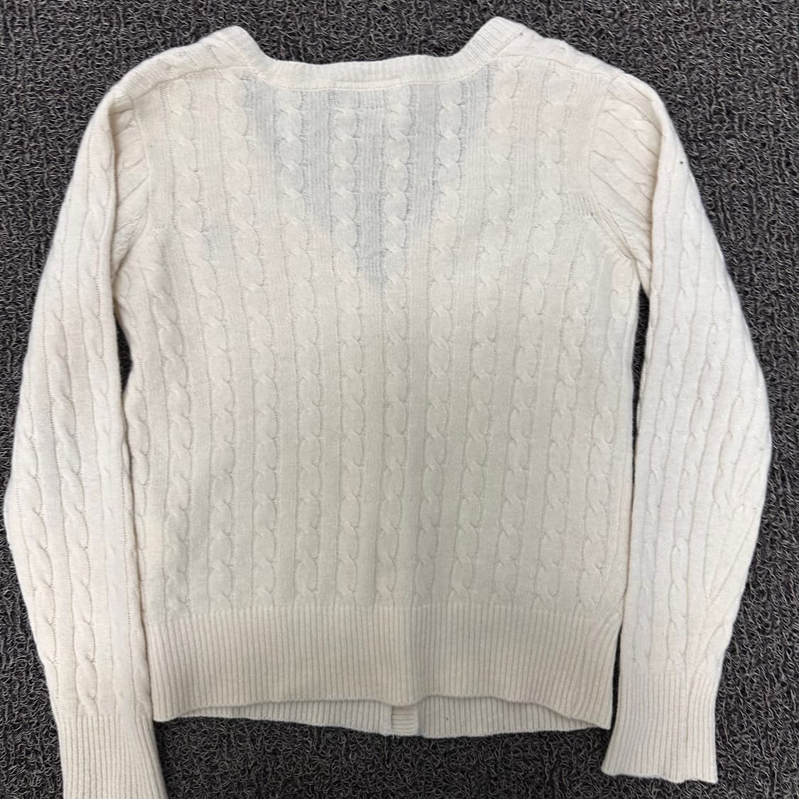 POLO 폴로 랄프로렌 여성 가디건 아이보리 S 상품이미지5