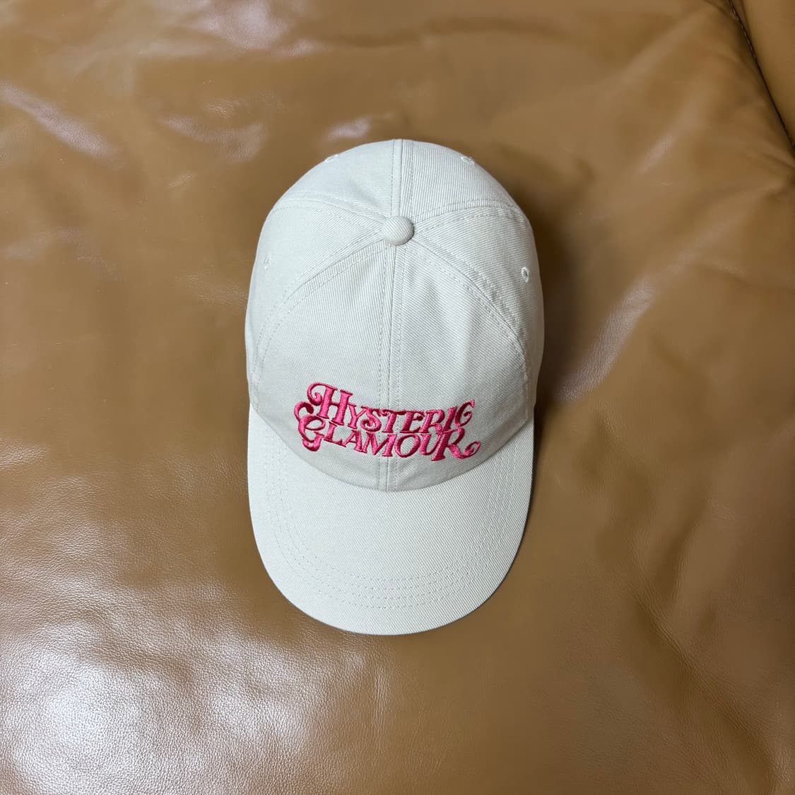 Hysteric Glamour 히스테릭글래머 워키드 탄 6패널 볼캡 모자 상품이미지5