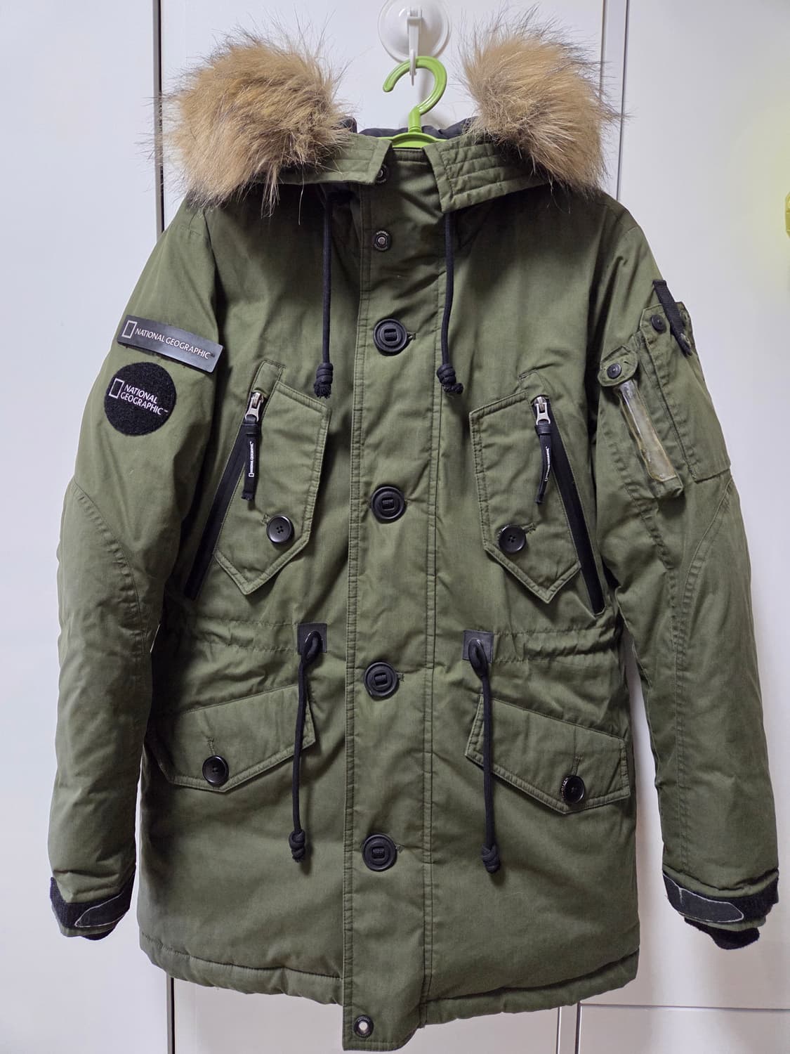 내셔널지오그래픽 공용 블루웨일 다운 자켓  상품이미지1