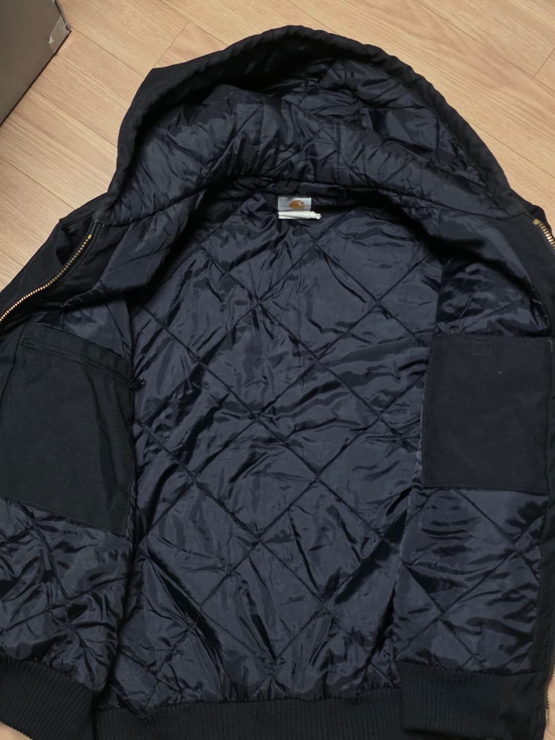 105) 90년 멕시코 생산 칼하트 J133 BLK (희귀) 상품이미지3