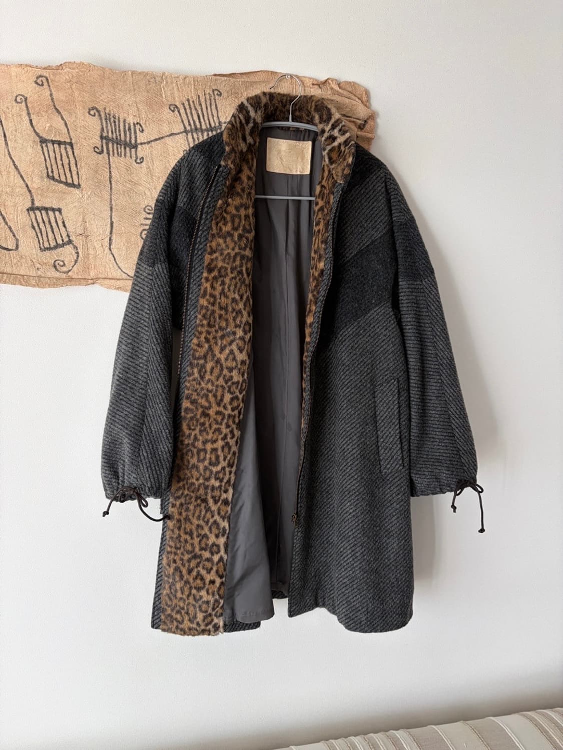 wool zip-up coat 상품이미지7