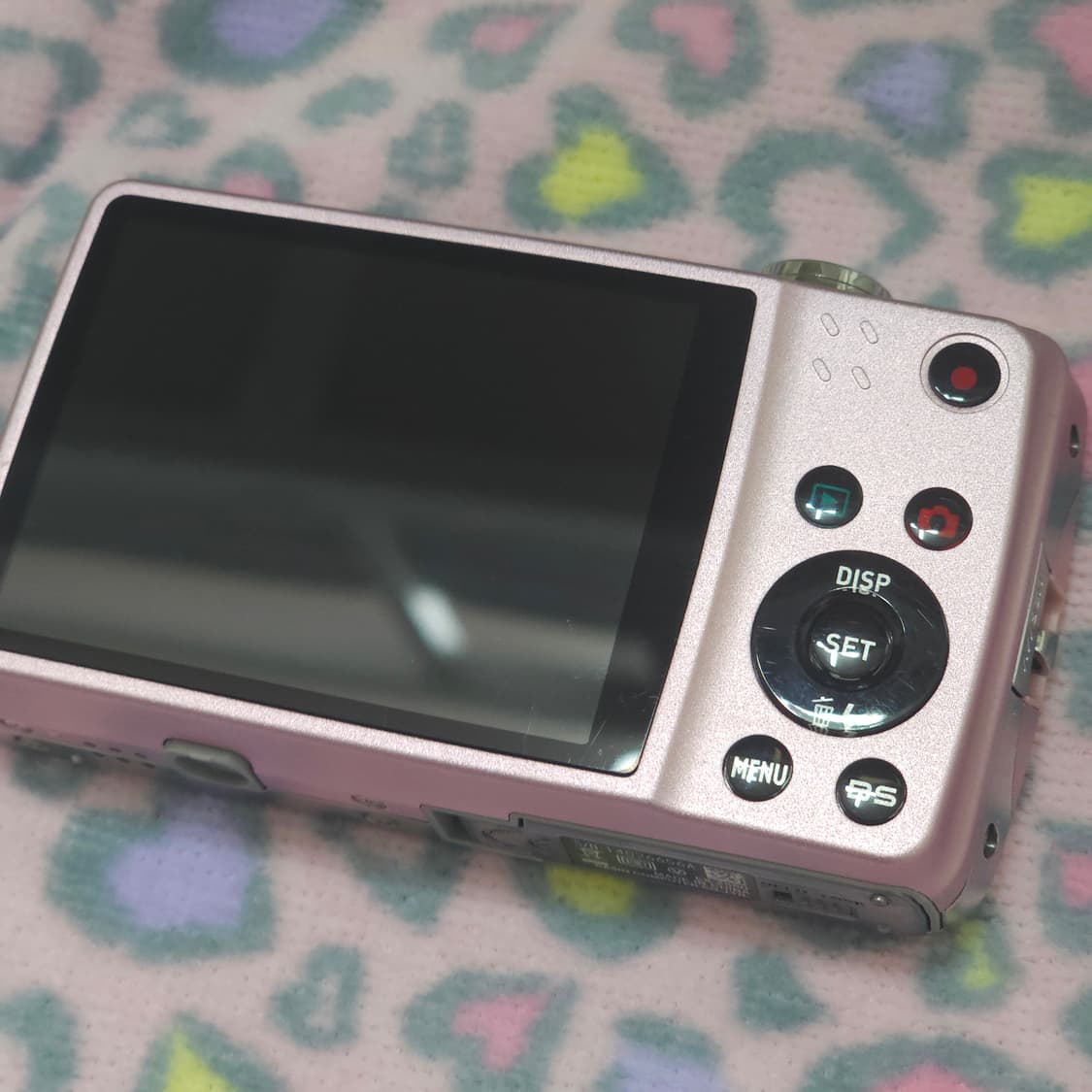 작례O)카시오 엑슬림 EX-Z550 핑크 차정원 디카 상품이미지2