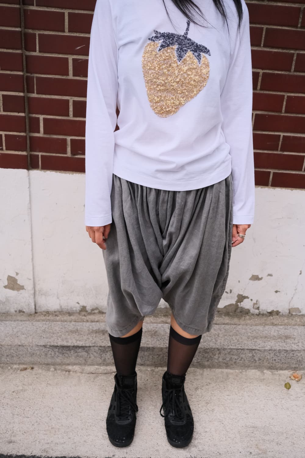 Strawberry sequin long sleeve 상품이미지3