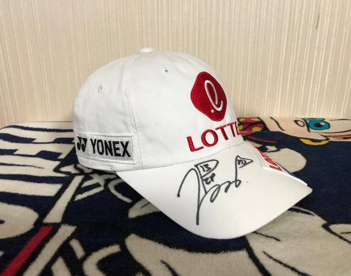 요넥스(YONEX)골프 롯데골프단 프로골퍼모자/김효주프로 싸인모자 상품이미지6