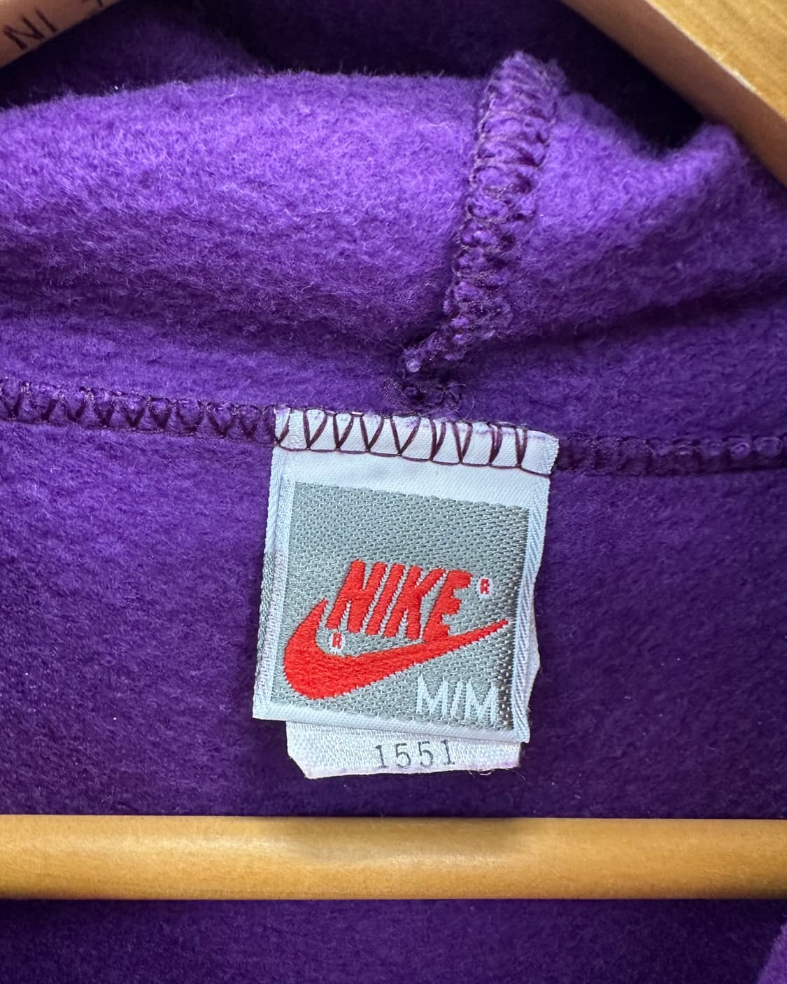 (WOMEN)90'S 나이키 기모 후드-M1554 상품이미지3