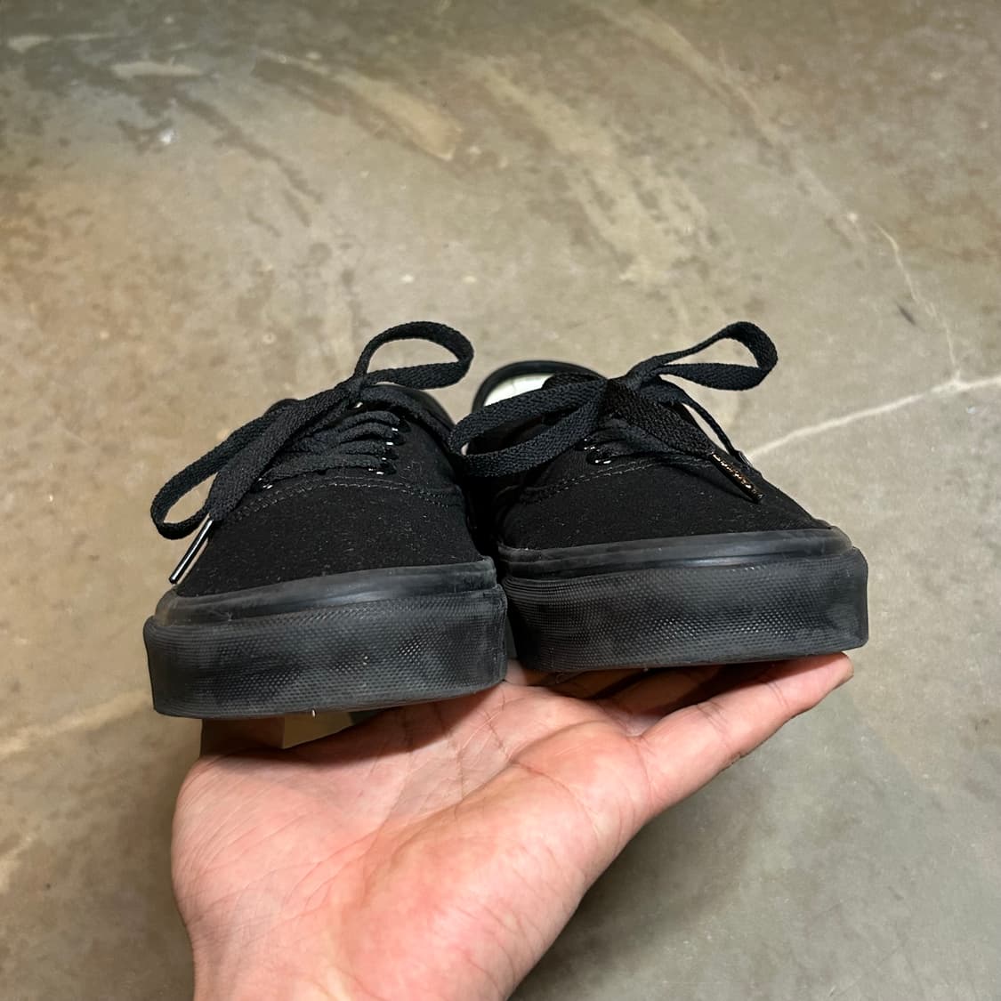 265) 반스 어센틱 블랙 스니커즈 신발 상품이미지5