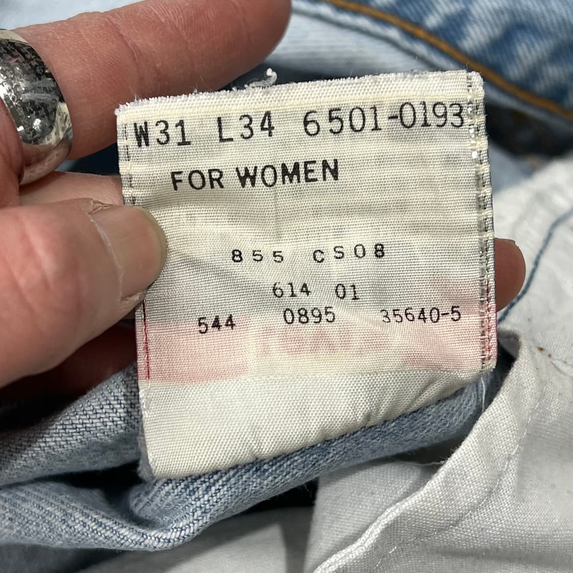 usa 리바이스 501 데님팬츠 s09085 상품이미지8