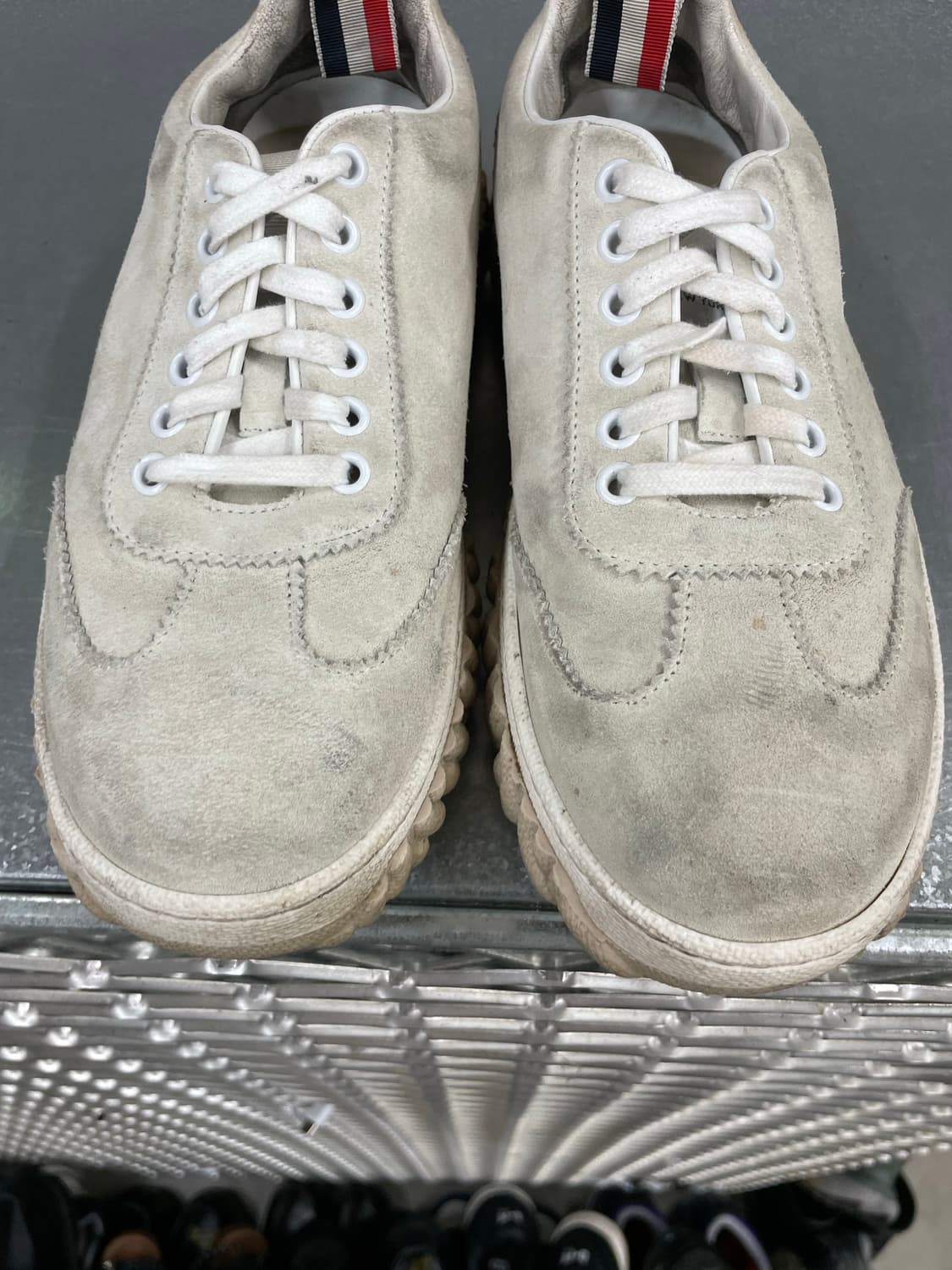 톰브라운 스웨이드 스니커즈 eu40 (gr-4709) 상품이미지7