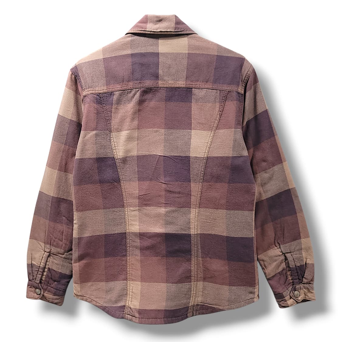 [M] 리바이스 브라운 레드탭 체크패턴 스냅 셔츠자켓 상품이미지2