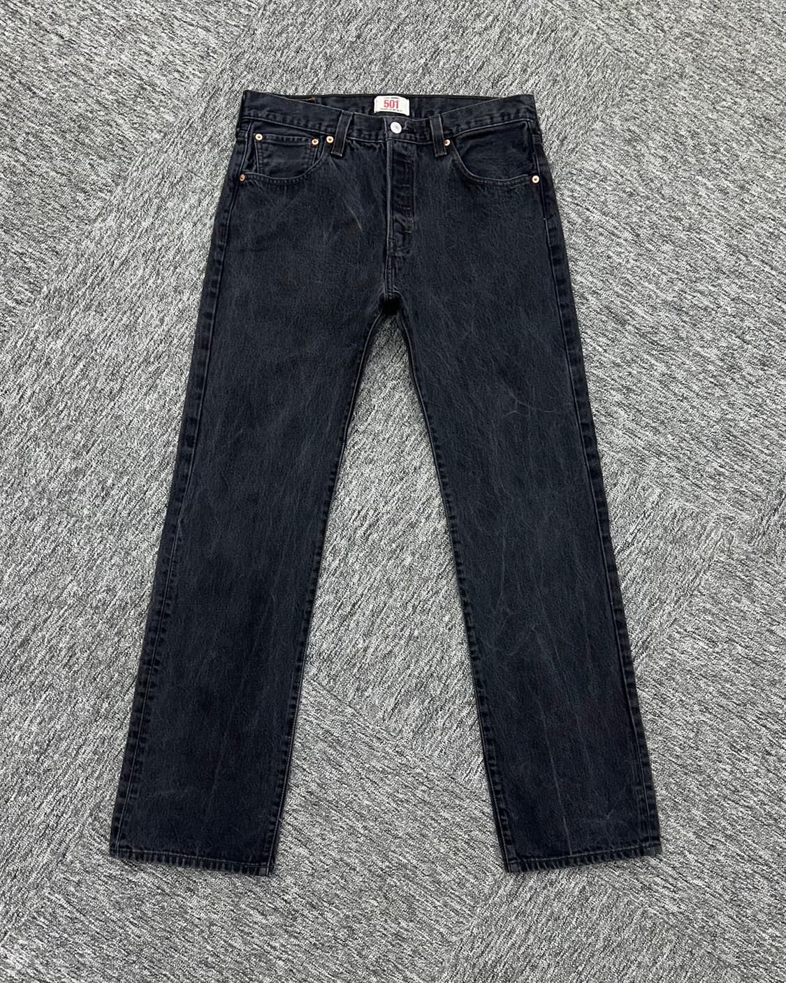 (허단43)00'S 리바이스 501 워싱블랙-M1108 상품이미지2