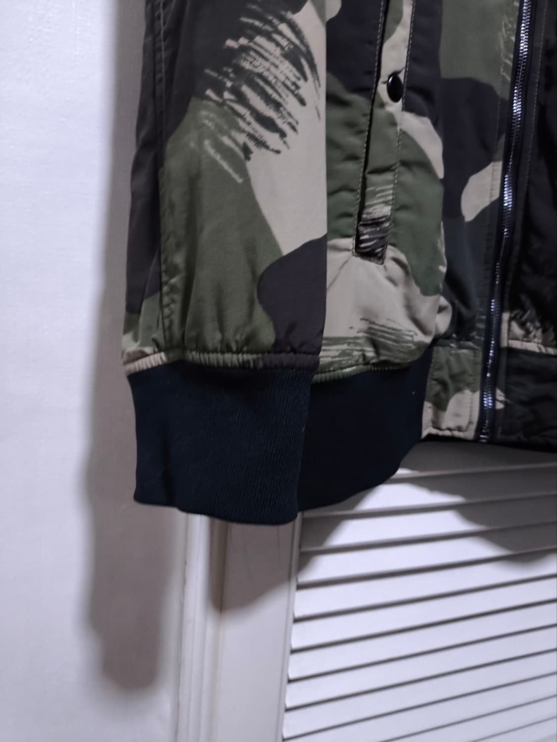 오버핏M 퀵실버 카모플라쥬 봄버자켓 상품이미지4