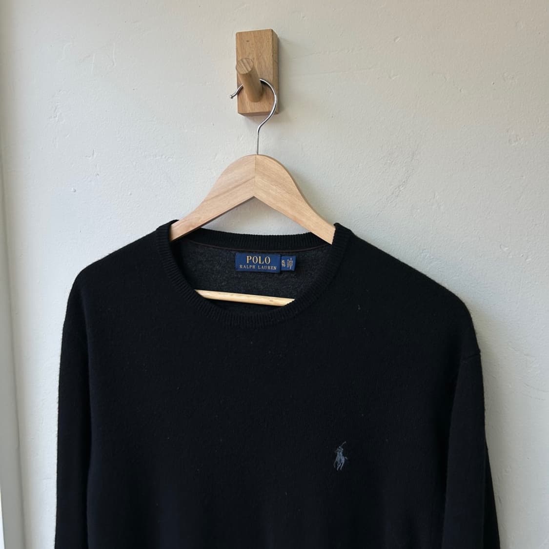16641 - 폴로 랄프로렌 블랙 울 니트 (메리노 울) 상품이미지1