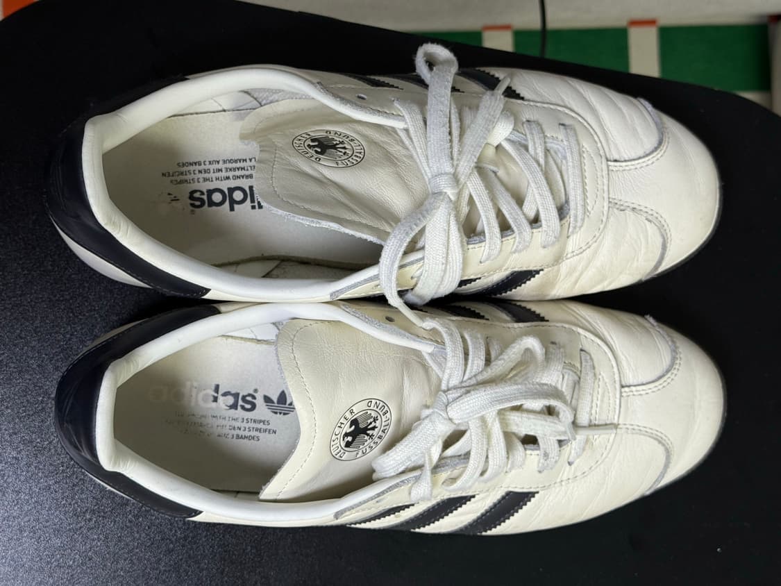 아디다스 가젤 독일 오프 화이트 유틸리티 블랙 280 상품이미지2