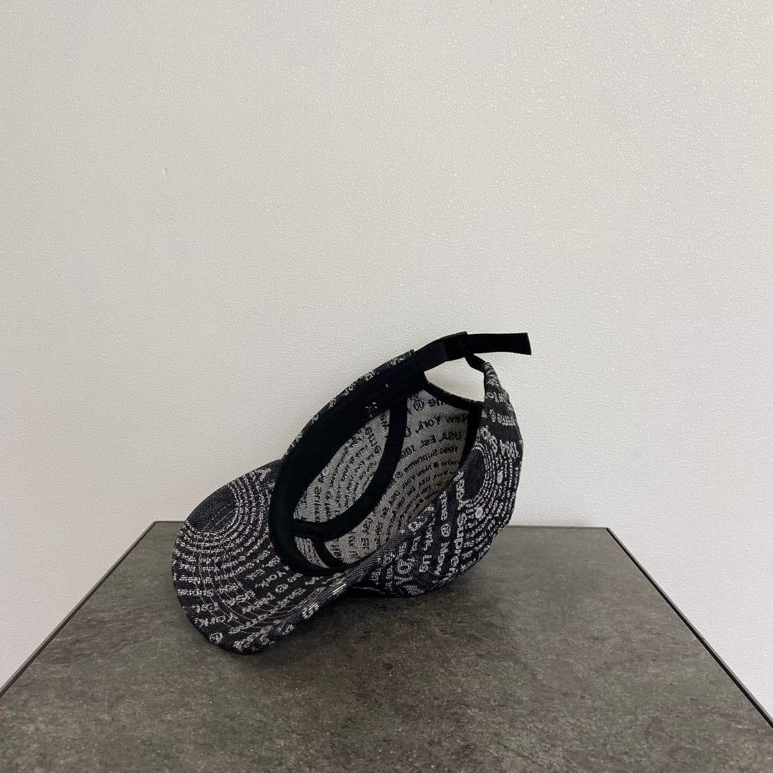 슈프림 자카드 워시드 데님 박스로고 캠프캡 모자 상품이미지6