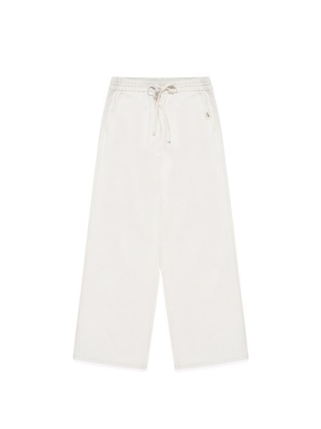 Glowny twill pants white 글로니 트윌 팬츠 화이트 상품이미지1