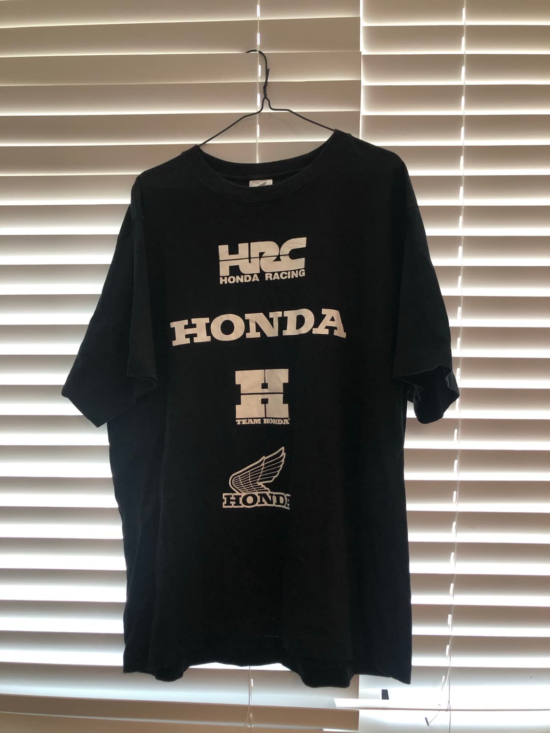 혼다 HRC 레이싱 블랙XL 박시티 상품이미지2