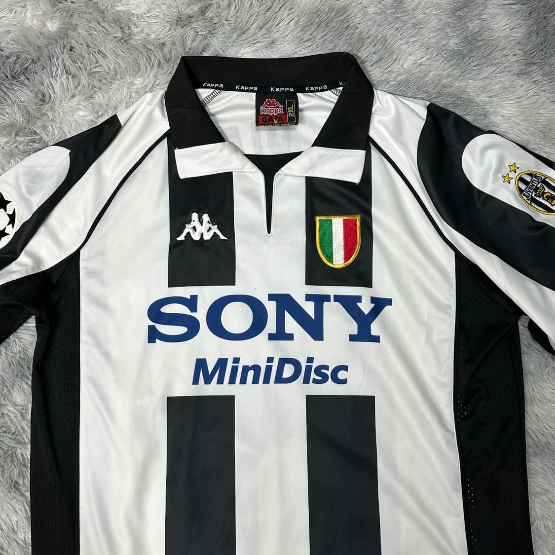 카파 유벤투스 97-98 델피에로 유니폼 반팔 xxl 상품이미지2