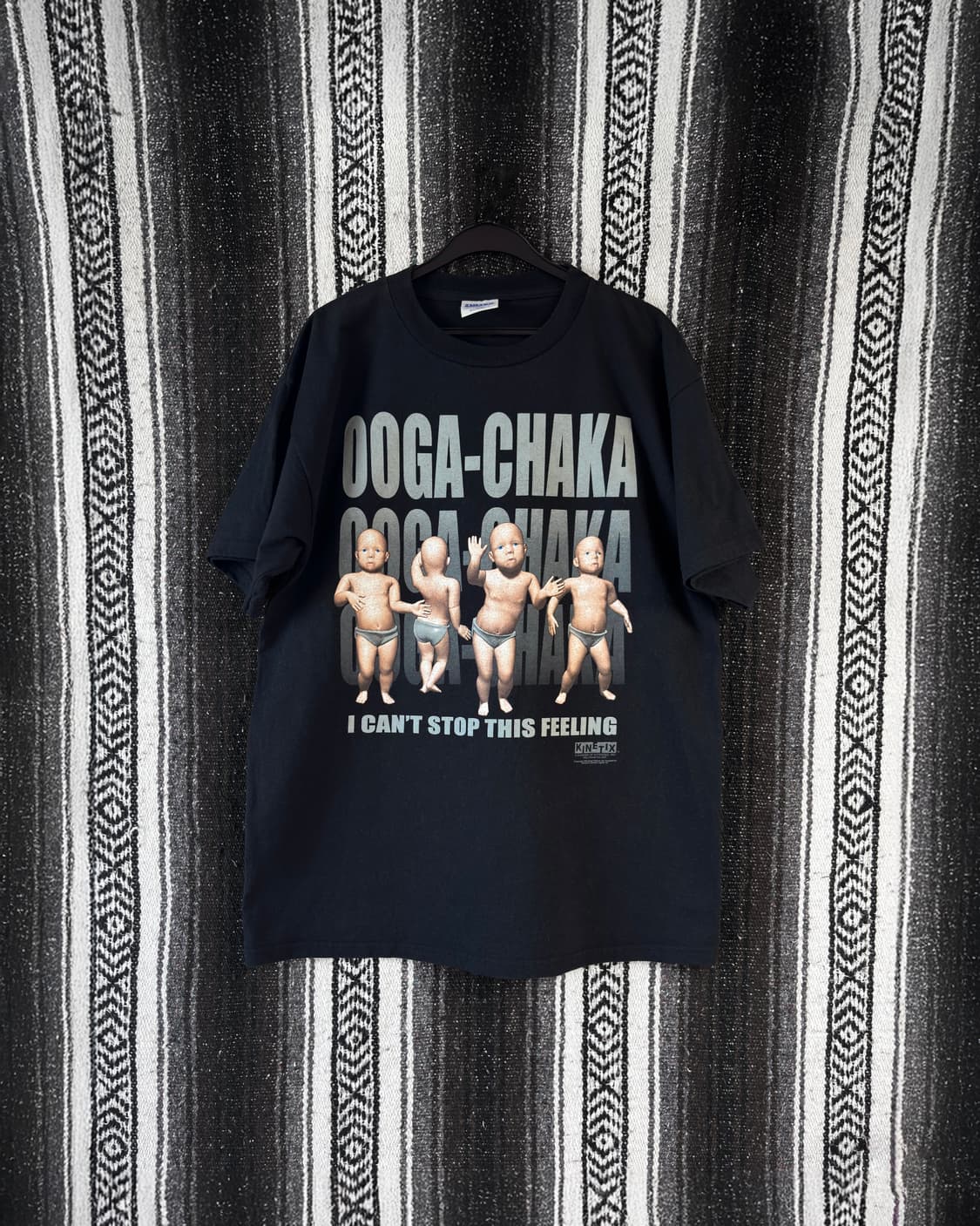 90s ooga-chaka Dancing Baby 반팔 티셔츠(1998) 상품이미지1