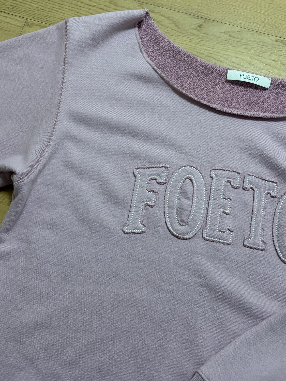 (무료 배송)포에토 foeto Vintage cut off sweats 상품이미지3