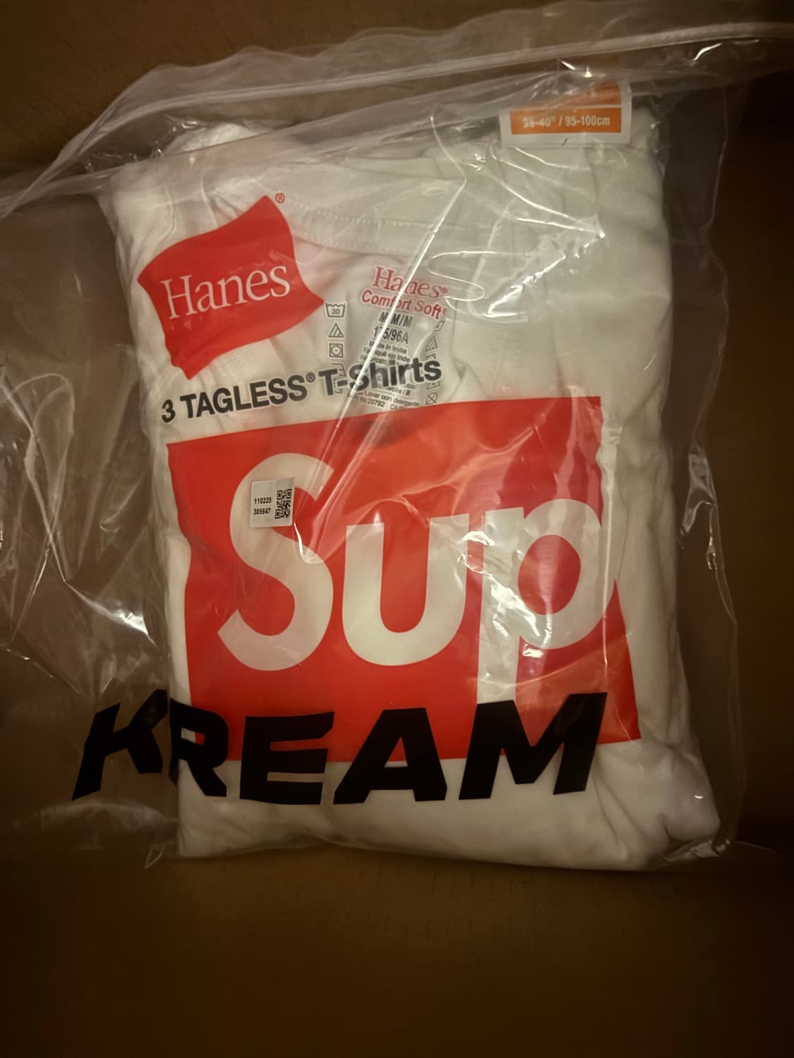 슈프림 헤인즈 반팔 3개입  상품이미지1