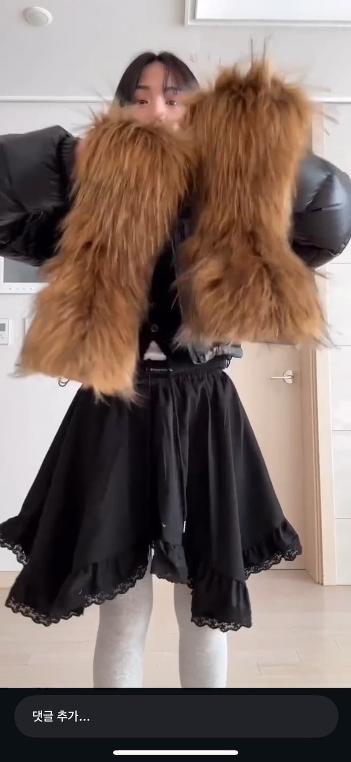 더미스테리어스호텔 레이스 스커트 상품이미지3