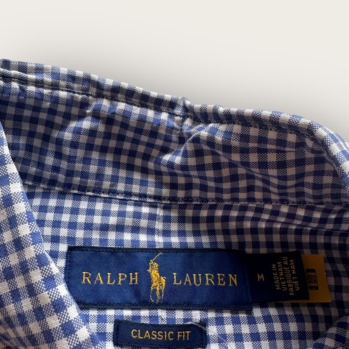 신형 폴로 깅엄 체크 셔츠 남방 상품이미지3
