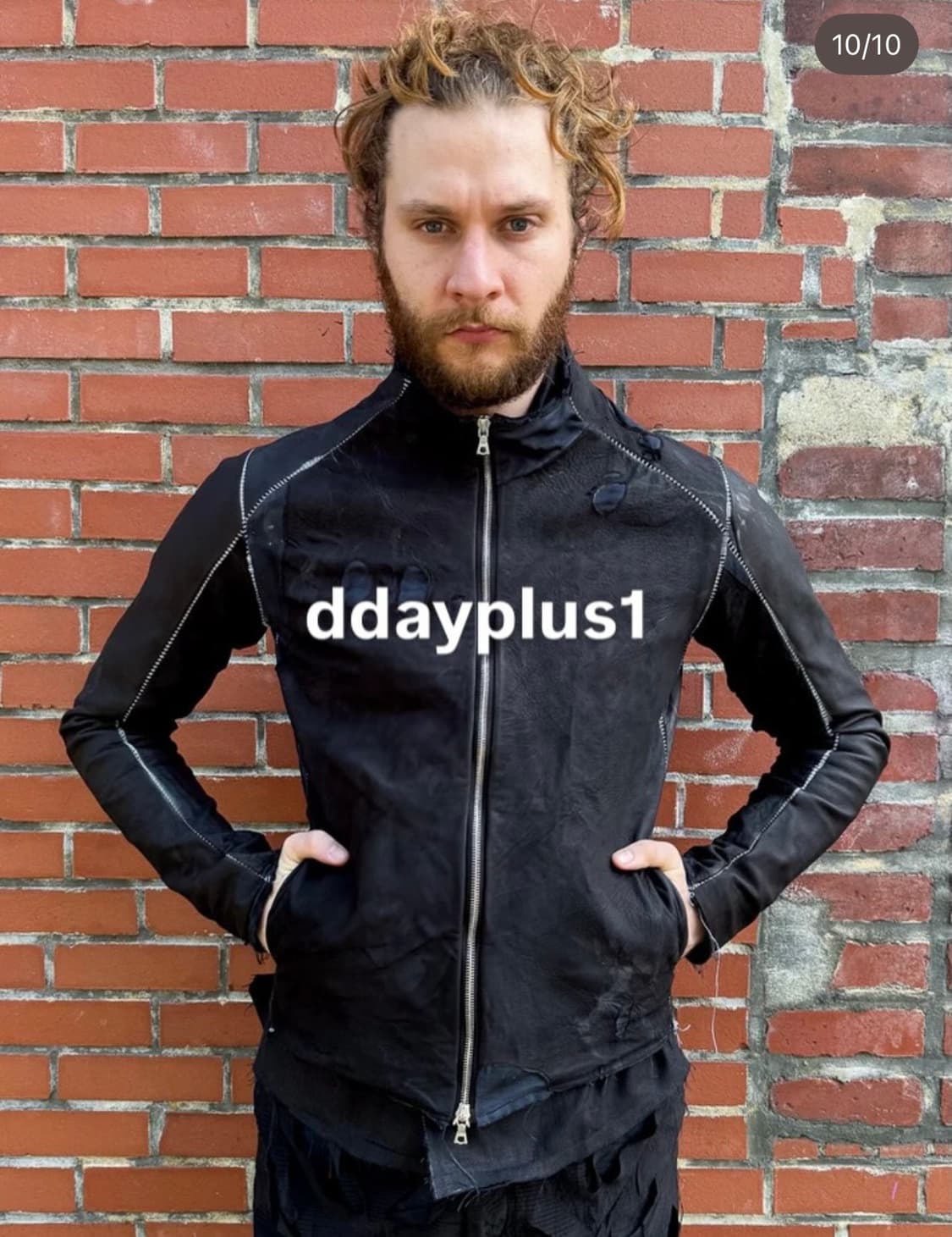 잠바렛 - 24SS 문스타 레더 아크 자켓 상품이미지10