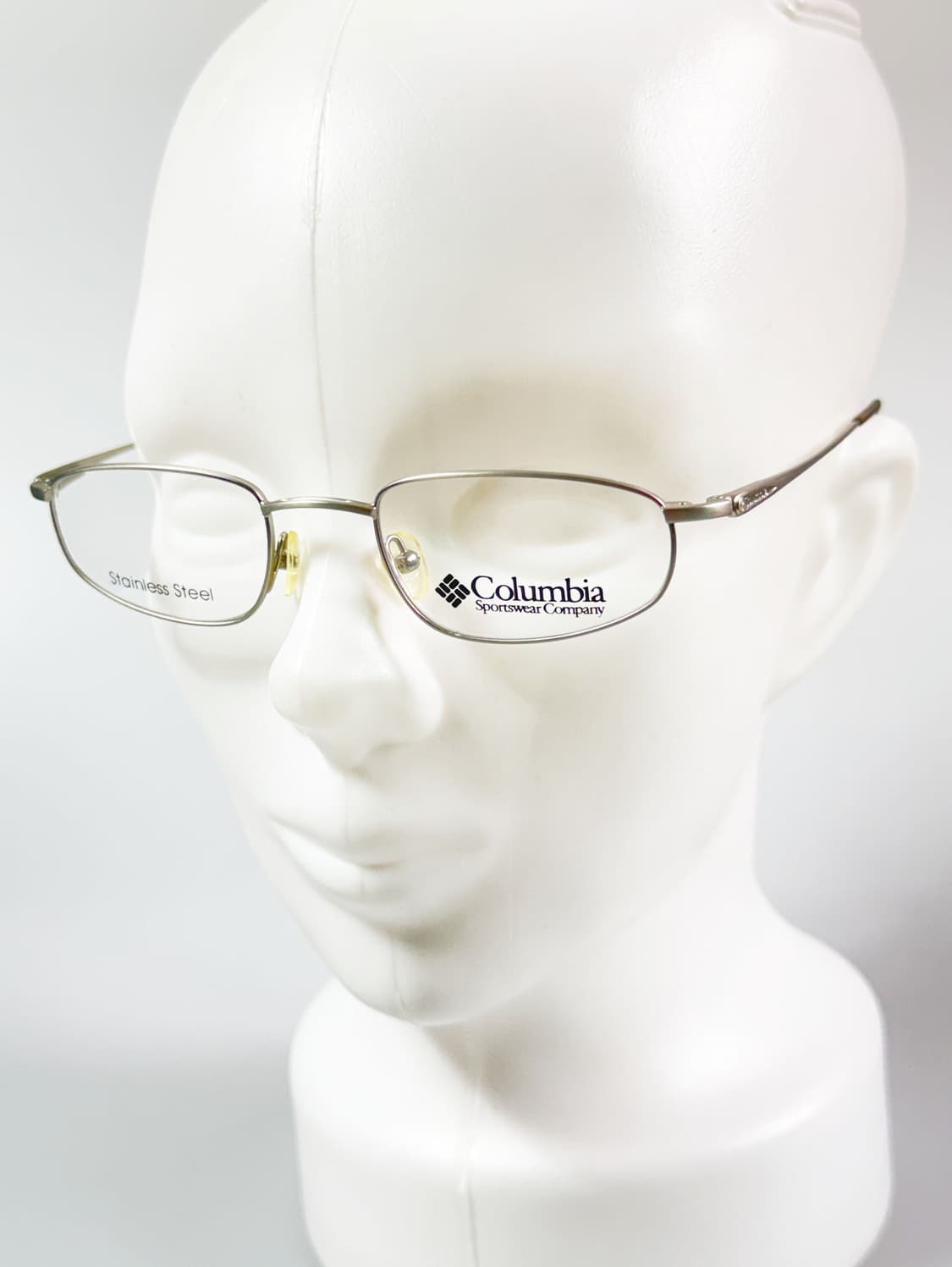 컬럼비아 실버 슬림 스퀘어 메탈 프레임 빈티지 안경 상품이미지8