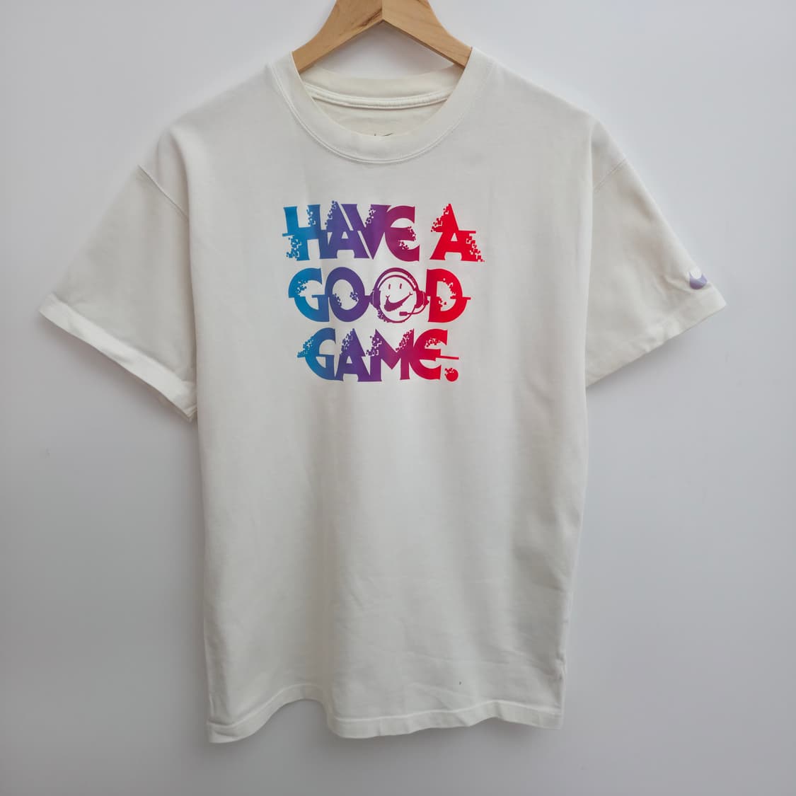 [L] 나이키 GG 반팔티 화이트 상품이미지1