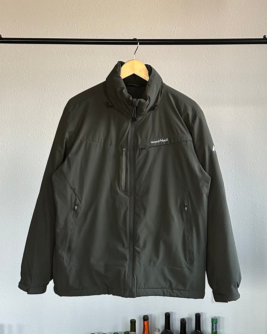 [L]몽벨 mont-bell 2레이어 카키 패딩 자켓 상품이미지1