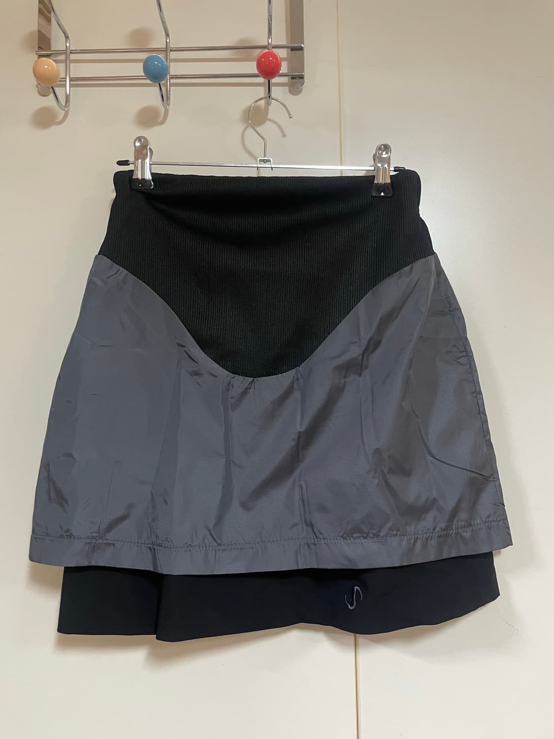 오호스 레이어드 요크 스커트 상품이미지1