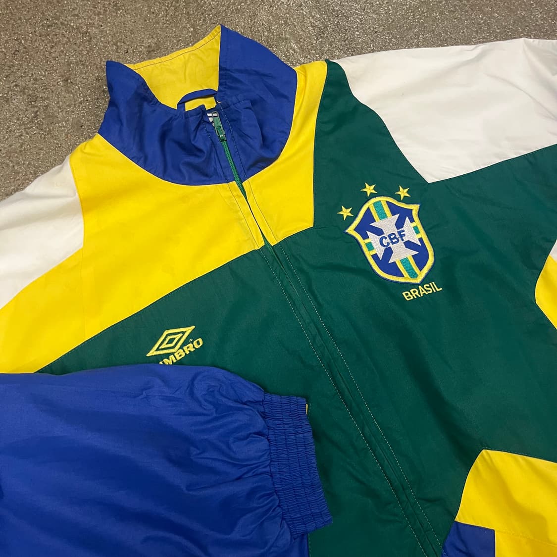 90s Umbro 브라질 국대 트랙 자켓 (105) 상품이미지2