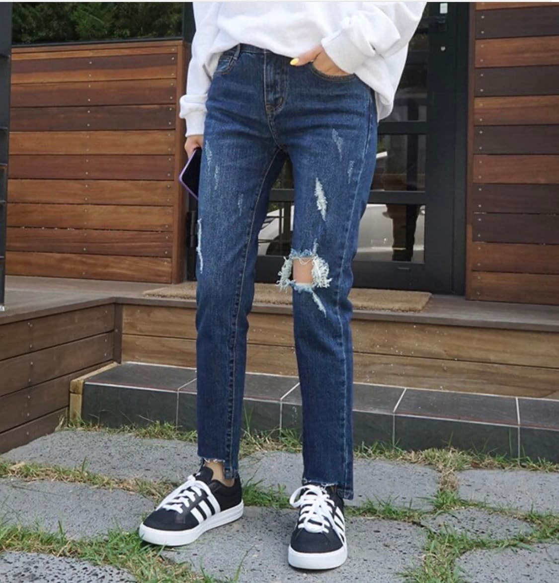 (새상품) Nanajean 청바지 M 상품이미지3