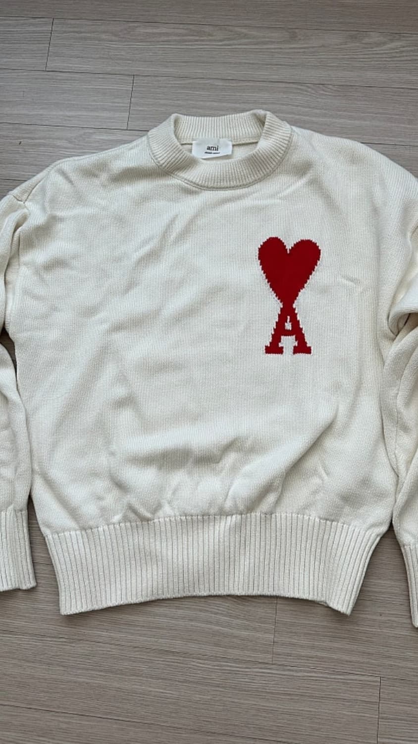 아미 빅로고 니트 상품이미지1