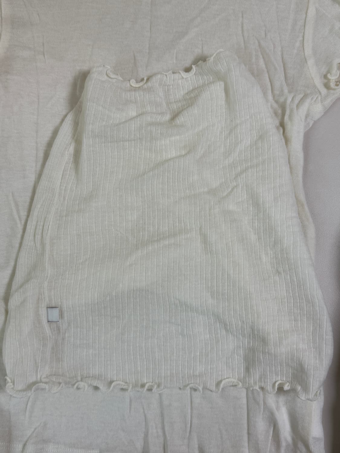 타낫 레이스 투웨이 탑 아이보리 상품이미지5