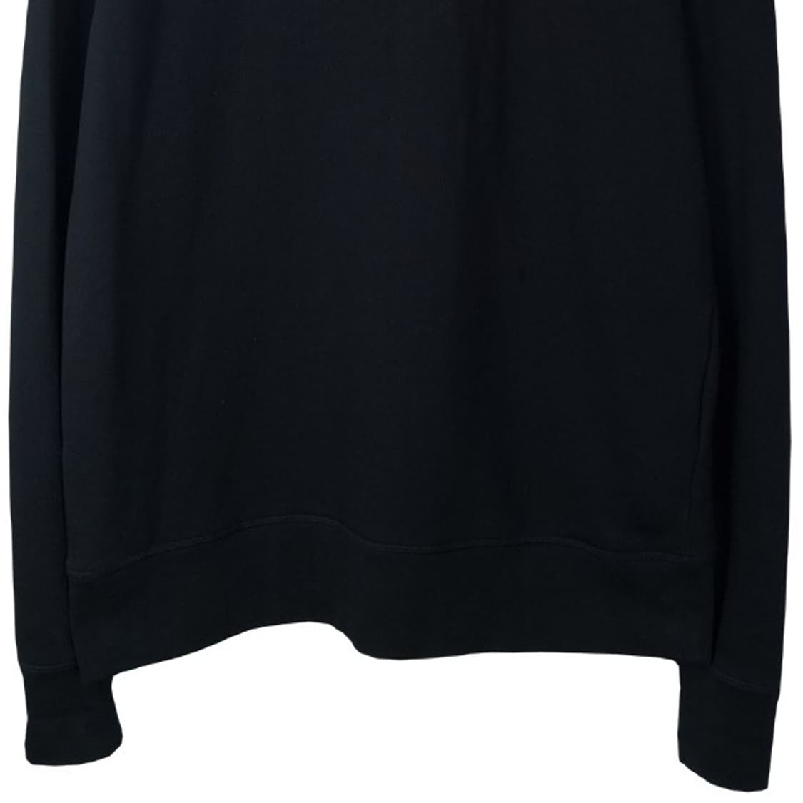 [타미힐피거] 로고 자수 맨투맨 블랙 M18405 상품이미지5