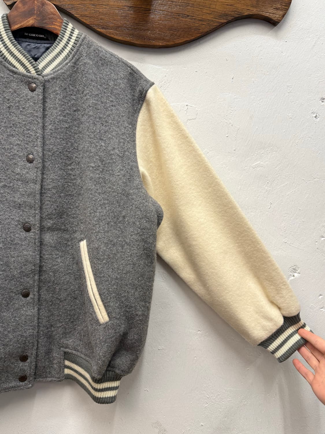 90s McGregor Wool Varsity Jacket 상품이미지4